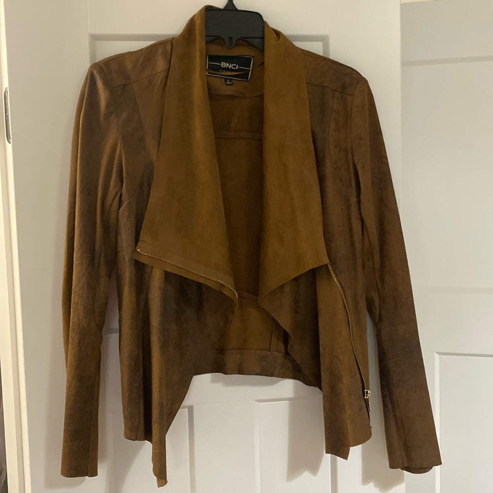 Faux leather jacket. Very light weight
